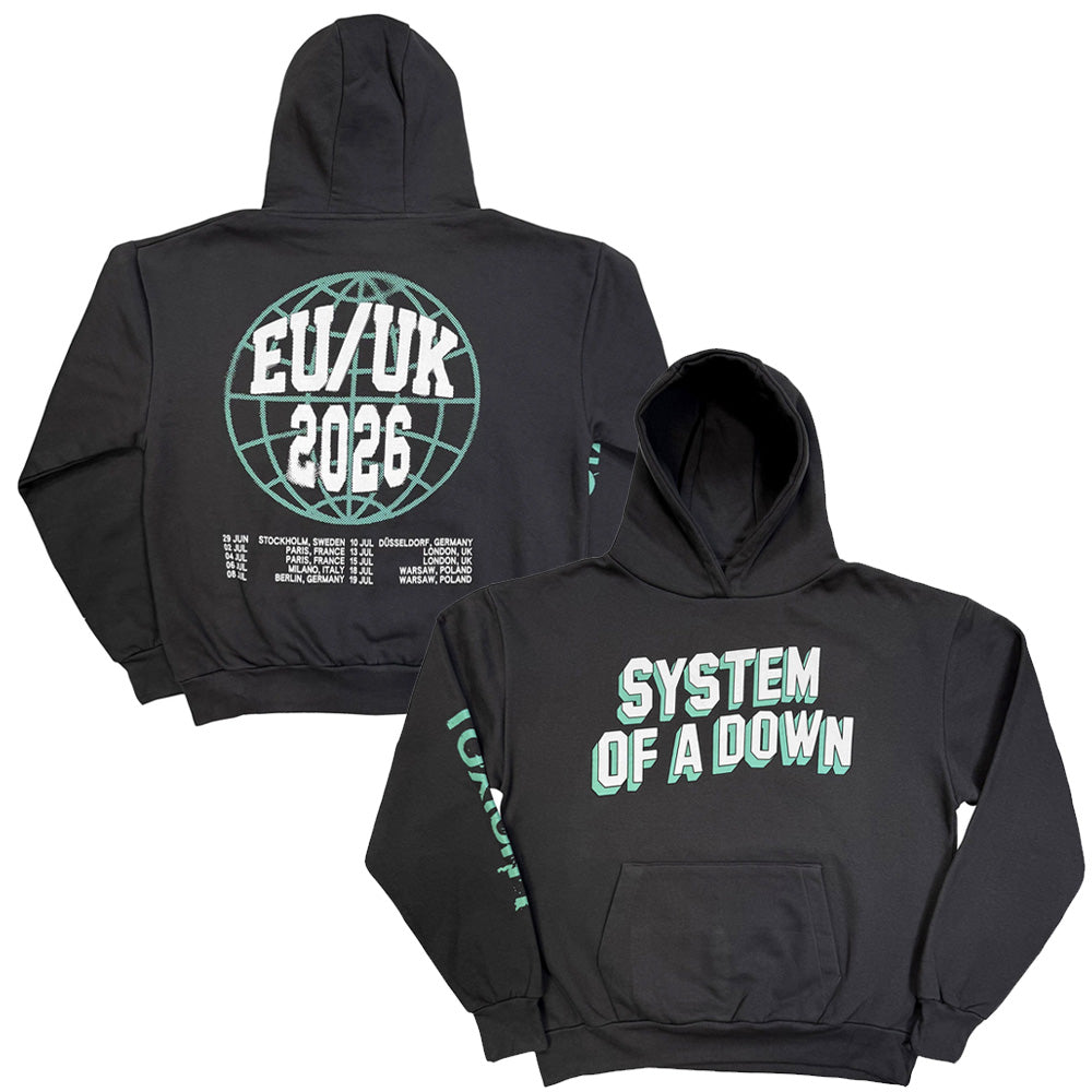SYSTEM OF A DOWN - Hollywood Logo Tour '26 / スリーブ&バックプリントあり / ツアー会場限定